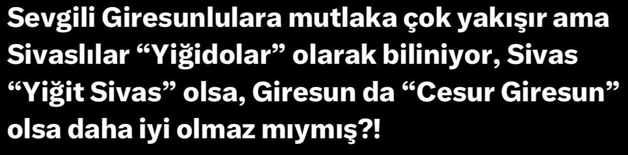 Giresun'da kentin adını değiştirmek için imza kampanyası başlatıldı! Komşu kent ayağa kalktı Giresun'da kentin adını değiştirmek için imza kampanyası başlatıldı! Komşu kent ayağa kalktı - 3. Resim