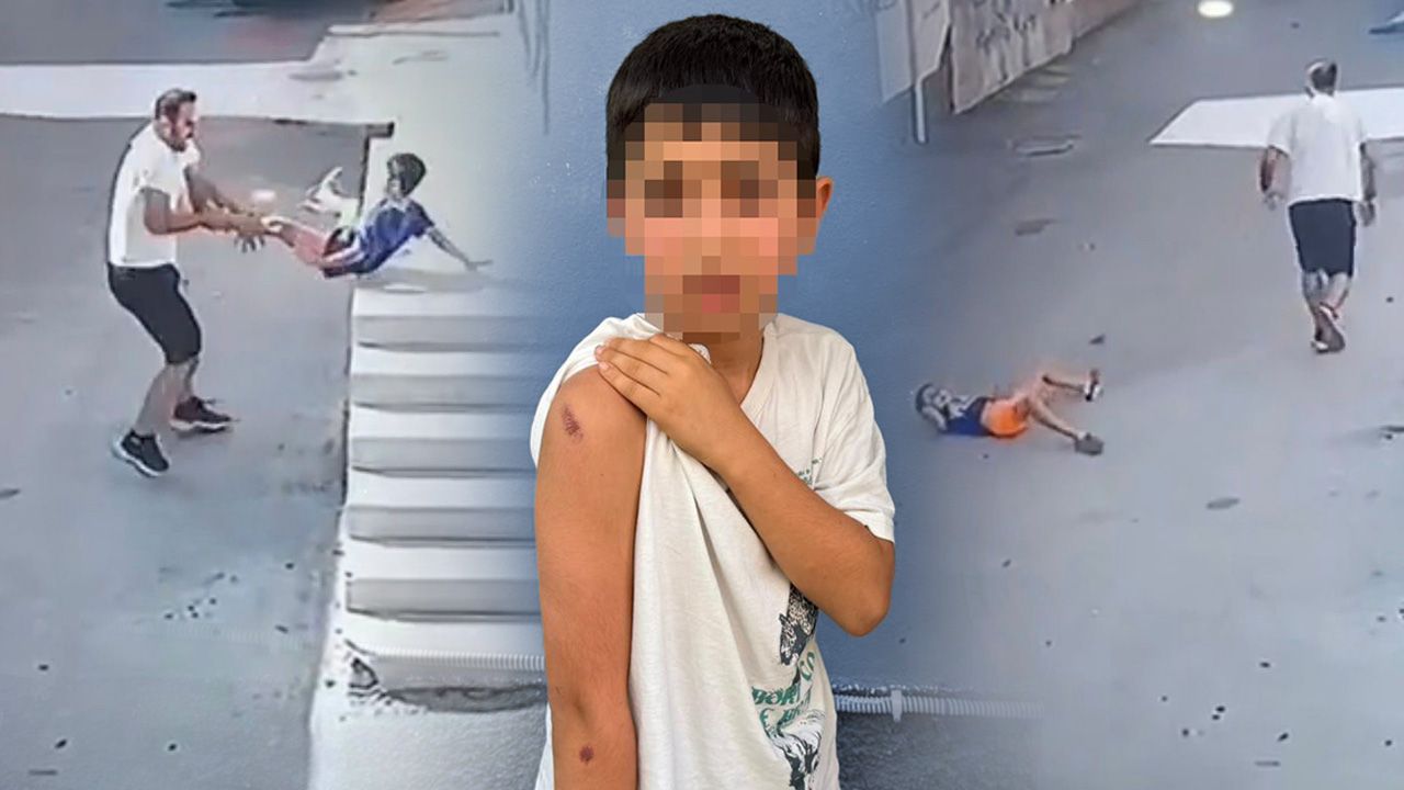  - Çocuğu ayak bileğinden tutup yere fırlattı