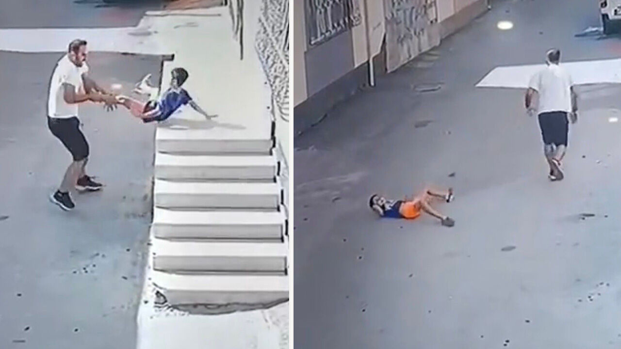 Kovaladığı çocuğu ayak bileğinden tutup yere fırlattı! Tutuklanan şüphelinin ilk ifadesi ortaya çıktı Kovaladığı çocuğu ayak bileğinden tutup yere fırlattı! Tutuklanan şüphelinin ilk ifadesi ortaya çıktı - 1. Resim