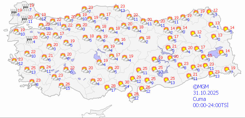 Meteoroloji yeni hava raporunu paylaştı: 81 ilde güneş açacak, sıcaklık 5 derece artıyor Meteoroloji yeni hava raporunu paylaştı: 81 ilde güneş açacak, sıcaklık 5 derece artıyor - 4. Resim