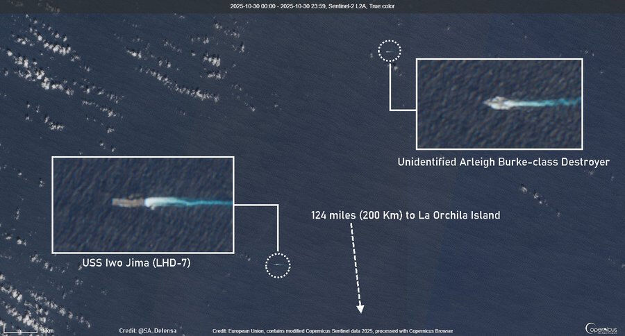 ABD savaş gemileri Venezuela menzilinde! "200 km’ye girdi, her an vurabilir" ABD savaş gemileri menzilde! "200 km’ye girdi, her an vurabilir" - 2. Resim