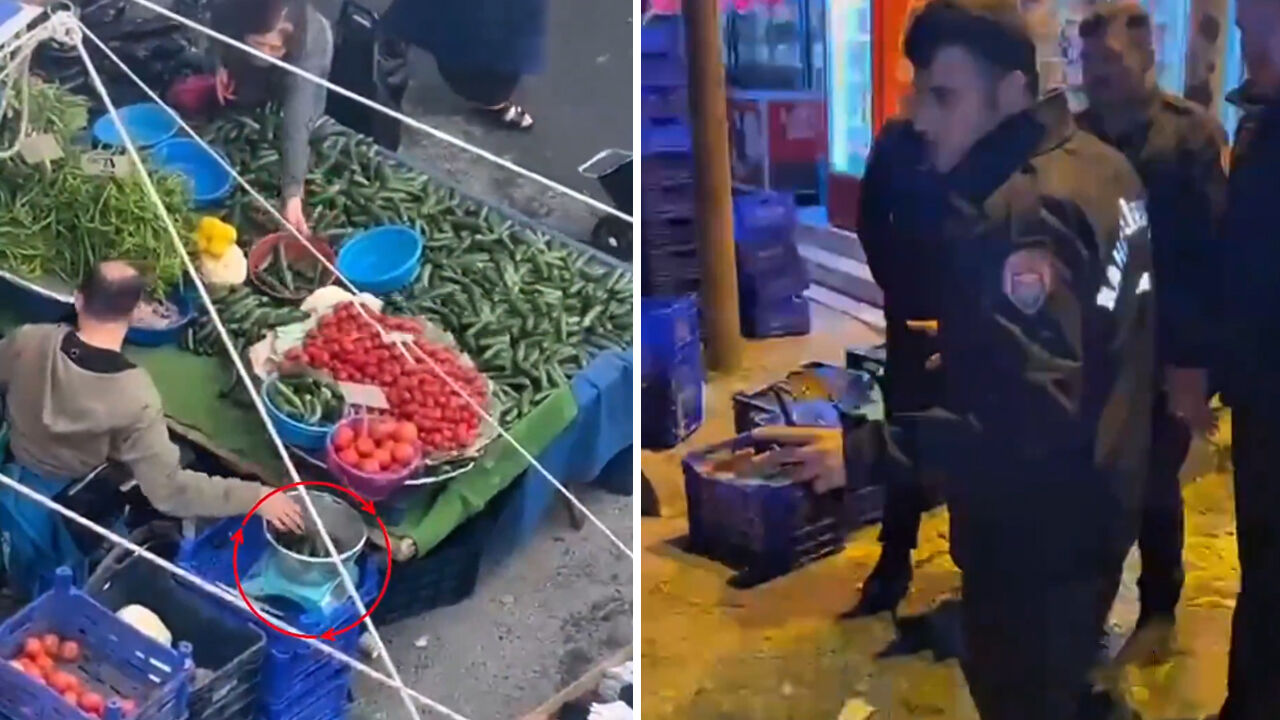 Engelli pazarcının salatalık hilesi yanına kar kalmadı! Belediyeden çifte ceza Engelli pazarcının salatalık hilesi yanına kar kalmadı! Belediyeden çifte ceza - 1. Resim