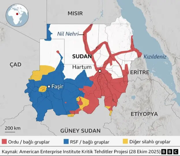 Sudan’da 48 saatte 2.000 sivil infaz edildi! Doğum hastanesinde katliam! - 1. Resim