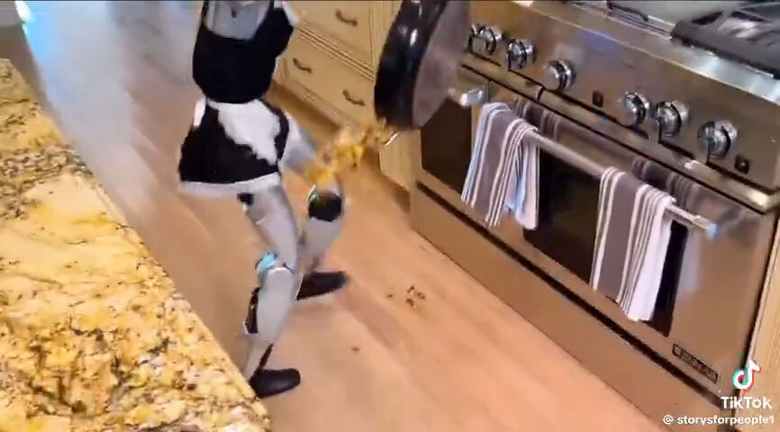 Bıçaklı robot çılgına döndü! Evi yerle bir etti - 3. Resim