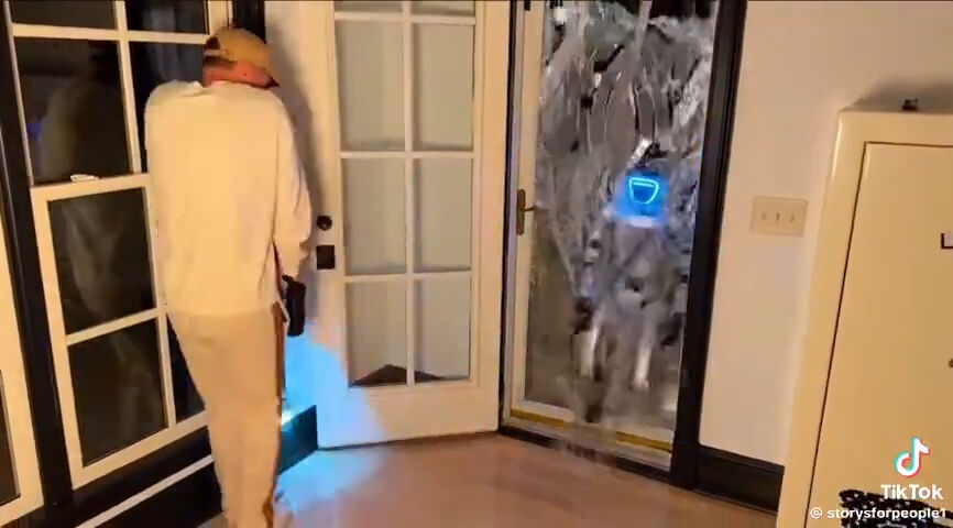 Bıçaklı robot çılgına döndü! Evi yerle bir etti - 2. Resim