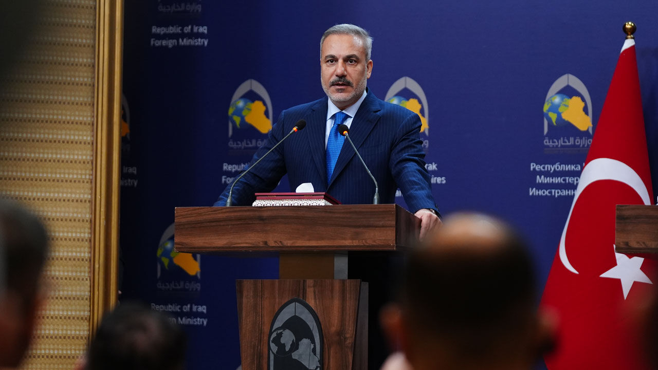 Dışişleri Bakanı Fidan'dan Bağdat'ta! 