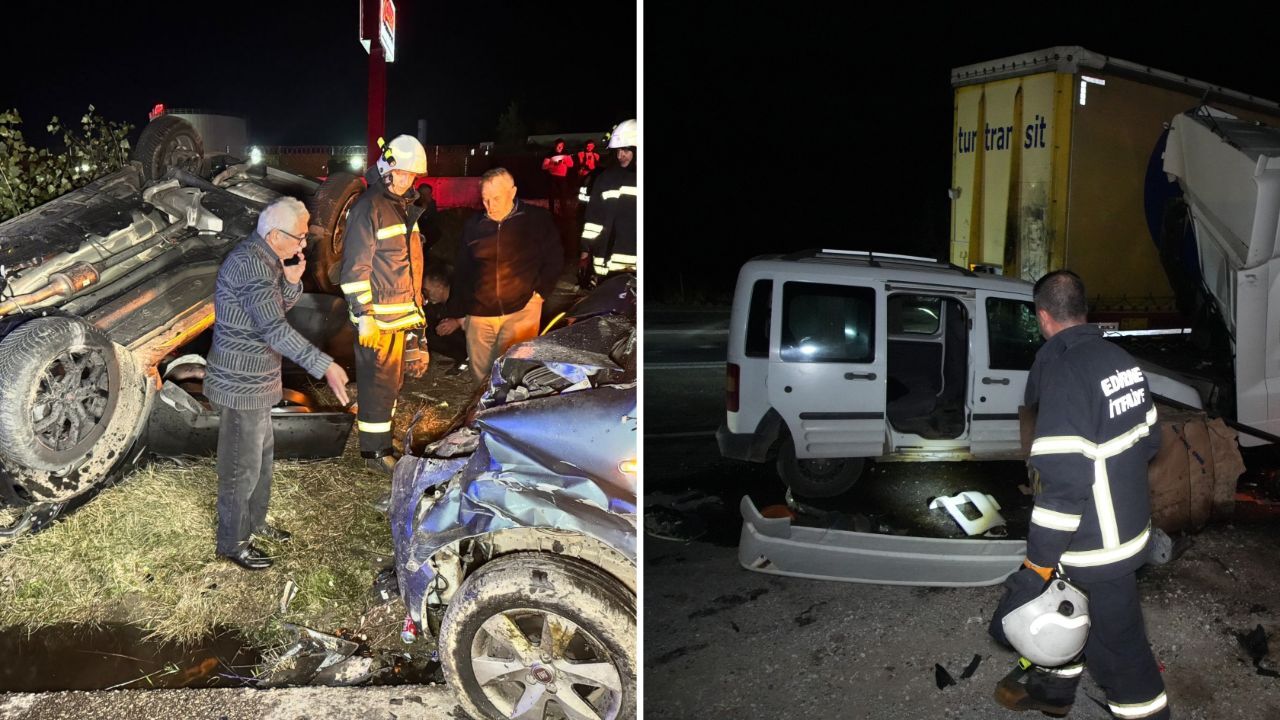 Collisione multipla a Edirne: un incidente stradale con vittime e feriti