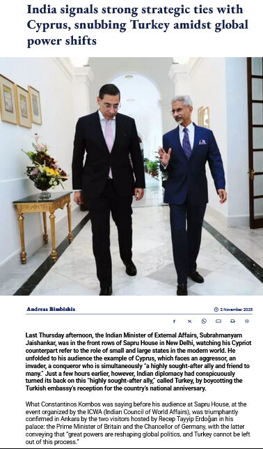 Hindistan’dan kirli KKTC planı! Rumlarla Türkiye karşıtı ittifak kurdular - 1. Resim