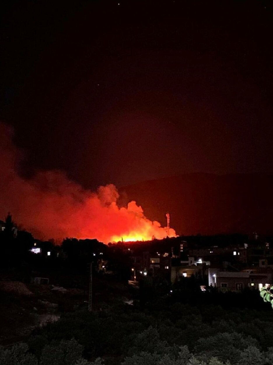 Orta Doğu'da savaş çanları yeniden çalıyor! Lübnan'a hava saldırısı başlatıldı iddiası - 1. Resim