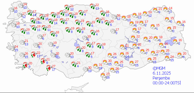Pastırma sıcakları yerini yağışa bırakıyor! Meteoroloji’den İstanbul dahil 30 il için uyarı - 5. Resim