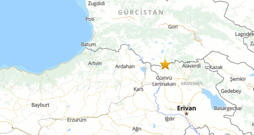 Türkiye-Ermenistan sınırında deprem! Kars ve Ardahan'da hissedildi Türkiye-Ermenistan sınırında deprem! Kars ve Ardahan'da hissedildi - 1. Resim