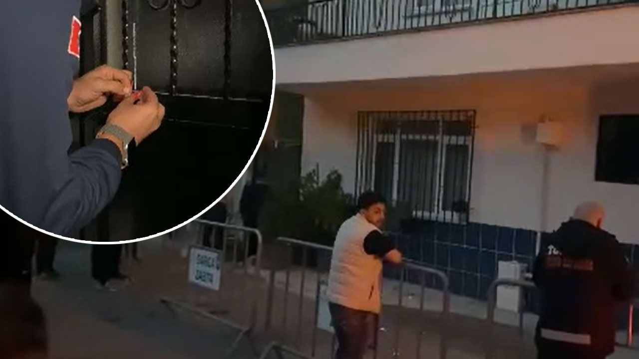  - Aileler tahliye edildi, apartman mühürlendi!