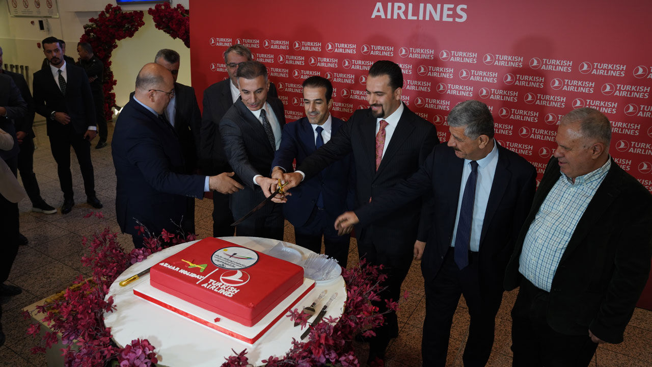 Süleymaniye'ye uçuş yasağı bitti, 2 buçuk yıl aradan sonra ilk Türk uçağı indi - 2. Resim