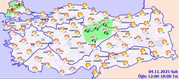 Bugün yağmur var mı? Meteoroloji sağanak yağış uyarısı verdi! Bugün yağmur var mı? Meteoroloji sağanak yağış uyarısı verdi! - 2. Resim