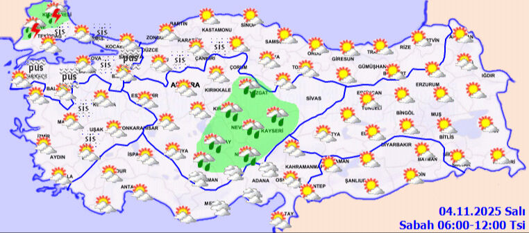 Bugün yağmur var mı? Meteoroloji sağanak yağış uyarısı verdi! Bugün yağmur var mı? Meteoroloji sağanak yağış uyarısı verdi! - 3. Resim
