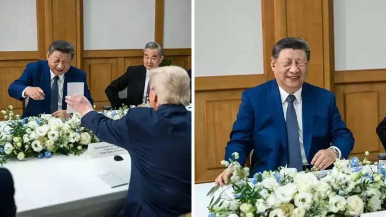 Çin'de gizlenen fotoğrafları Beyaz Saray paylaştı! Şi'nin tavırları gündem oldu - Dünya