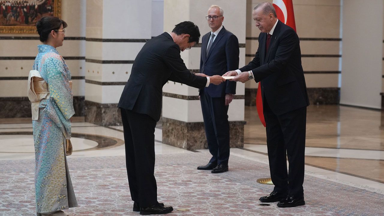  - Cumhurbaşkanı Erdoğan, 5 ülkenin büyükelçisini kabul etti