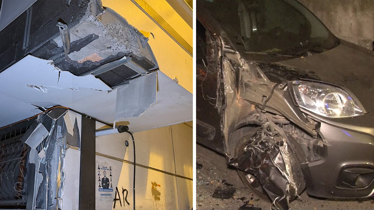 Eyüpsultan'da gece yarısı vinç dehşeti! Mahalleli deprem oluyor zannetti - 3. Sayfa