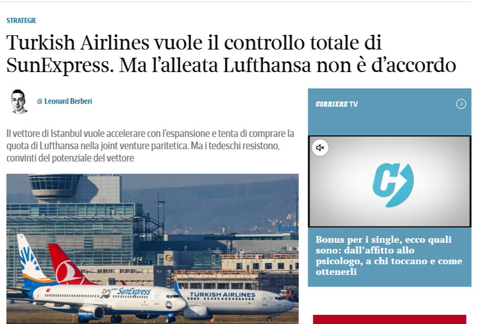 THY, Alman ortağını satın mı alıyor? Avrupa basınında büyük iddia THY’den sürpriz hamle! SunExpress’in tamamı Türkiye’ye mi geçiyor? - 2. Resim