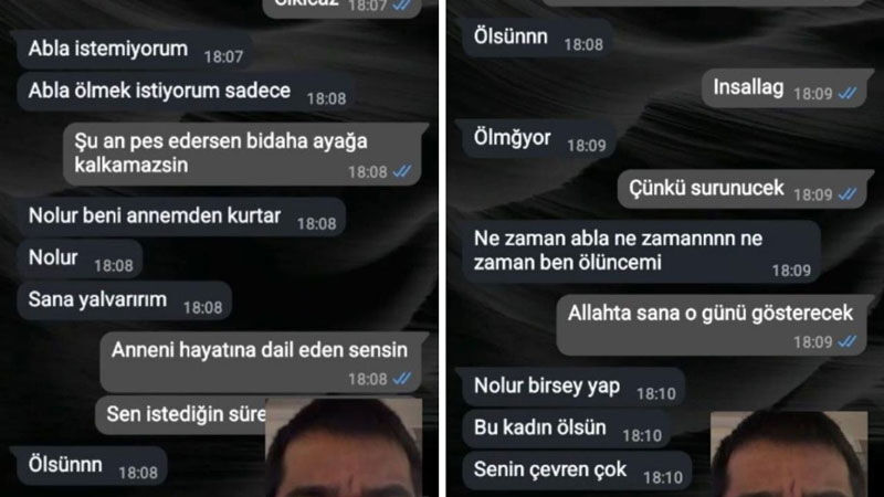 “Annemi öldüreceğim” mesajları gündemi sarstı! Güllü’nün kızı Tuğyan Ülkem yeniden ifade verdi “Annemi öldüreceğim” mesajları gündemi sarstı! Güllü’nün kızı Tuğyan Ülkem yeniden ifade verdi - 1. Resim