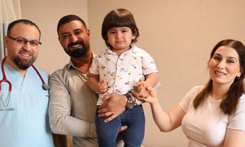 Küçük çocuğun bağırsakları göğüs boşluğuna çıkmış! Gizli hastalığı ortaya çıktı - 3. Resim