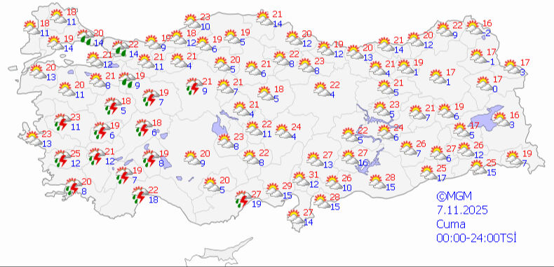 Meteoroloji uyarısını yaptı, yağış dalgası geliyor! İstanbul dahil 19 ilde şemsiyeler açılacak - 2. Resim