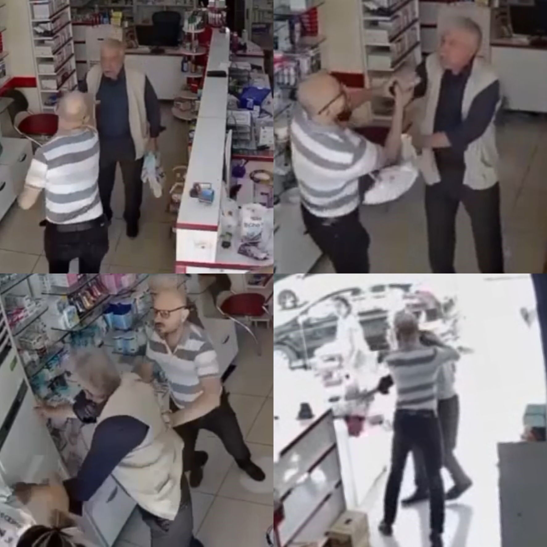 Görüntüler başını yakmıştı! Yaşlı adamı darbeden eczacı kalfası işten çıkarıldı Görüntüler başını yakmıştı! Yaşlı adamı darbeden eczacı kalfası işten çıkarıldı - 1. Resim