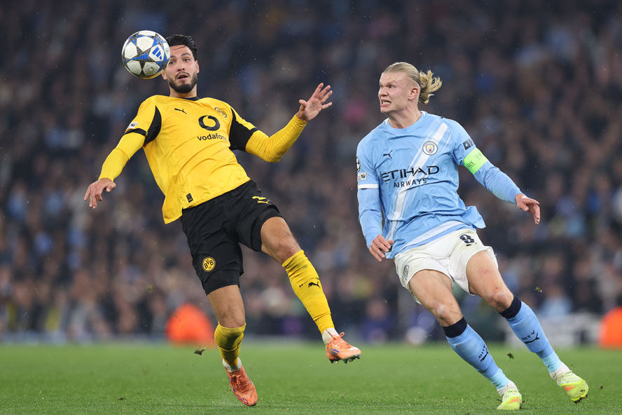 Haaland tarihe geçti, Manchester City farka gitti! Haaland tarihe geçti, Manchester City farka gitti! - 1. Resim