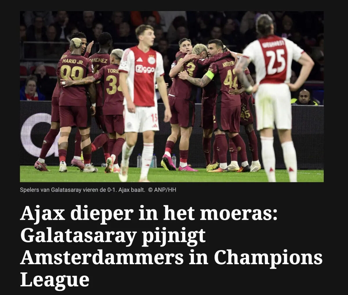 Hollanda, Galatasaray'ı ve Osimhen'i konuşuyor: Ajax'ı rezil etti Hollanda, Galatasaray'ı ve Osimhen'i konuşuyor: Ajax'ı rezil etti - 5. Resim