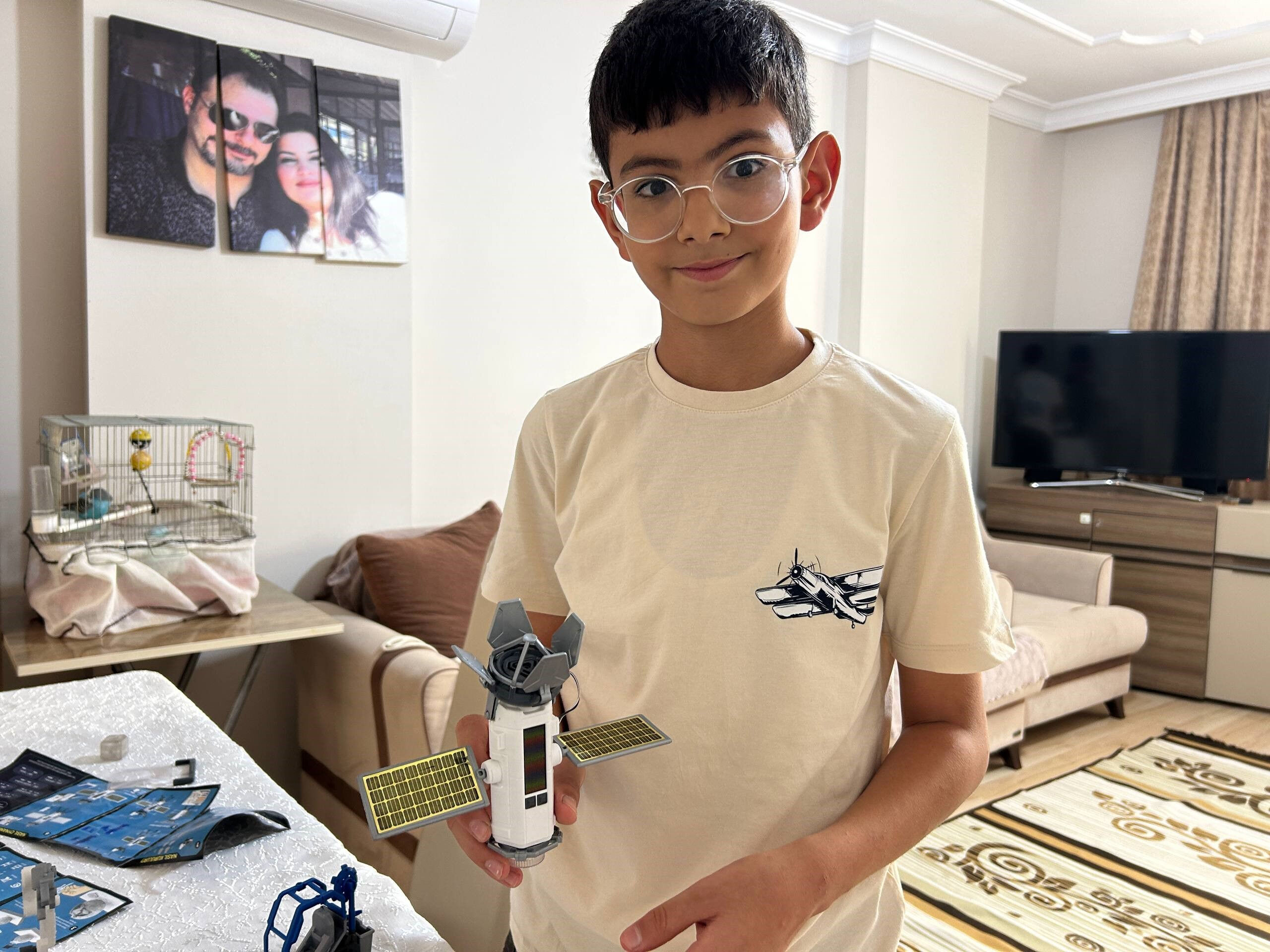 Mars projesiyle ABD'den davet aldı! 11 yaşındaki dahi Türk'ün hedefi NASA Mars projesiyle ABD'de davet aldı! 11 yaşındaki dahi Türk'ün hedefi NASA - 3. Resim