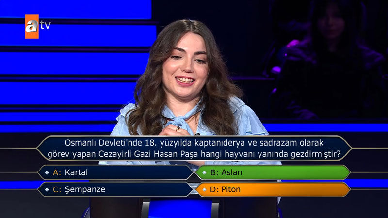 Milyoner’de ‘Osmanlı’ sorusu yarışmacıyı zorladı! Ödülü riske etmedi Milyoner’de ‘Osmanlı’ sorusu yarışmacıyı zorladı! Ödülü riske etmedi - 3. Resim