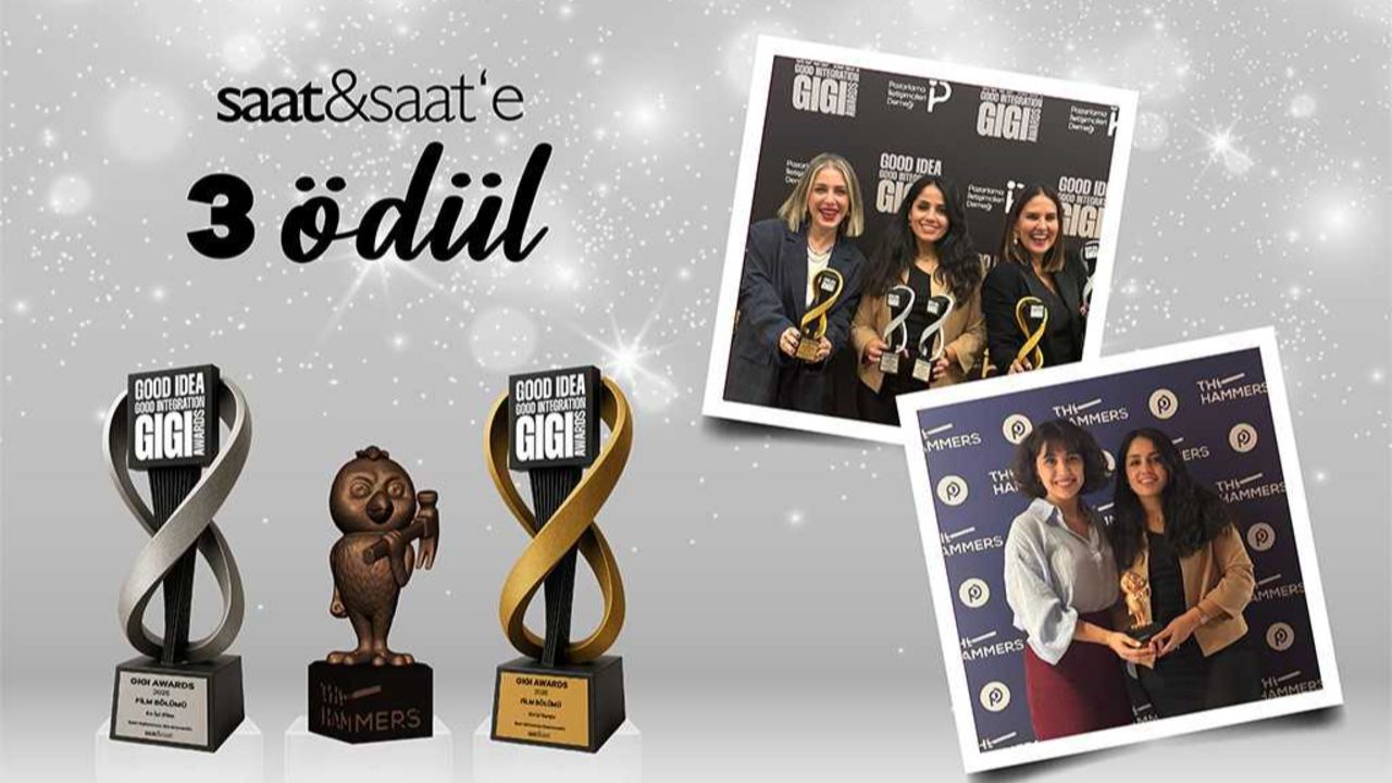 Saat&Saat 2025 yılında 8 ödülle başarısını taçlandırdı Saat&Saat 2025 yılında 8 ödülle başarısını taçlandırdı