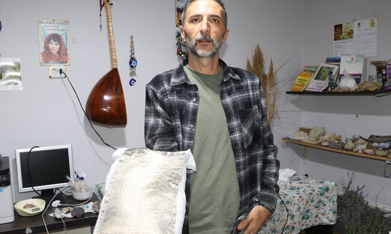 Sivaslı mühendisten hayrete düşüren buluş! Radyasyonu engelleyen yastık geliştirdi Sivaslı mühendisten hayrete düşüren buluş! Radyasyonu engelleyen yastık geliştirdi - 1. Resim