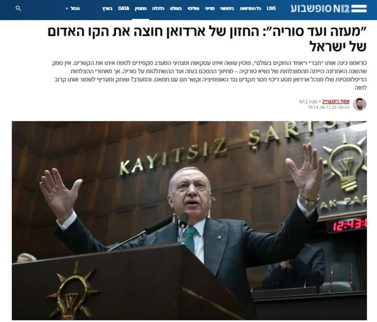 Tel Aviv'den çarpıcı Türkiye analizi! 'Tüm hesaplar bozuldu, Erdoğan uluslararası arenanın vazgeçilmez aktörü' - 1. Resim