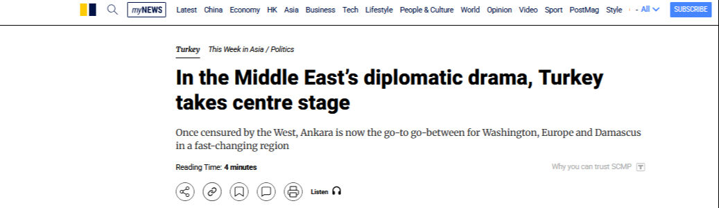 Dünya basını yazdı! "Erdoğan diplomaside Batı’ya ders verdi" - 2. Resim