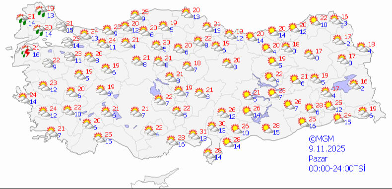Hafta sonu planı yapacaklar dikkat! Meteoroloji'den 2 bölgeye sağanak uyarısı Hafta sonu planı yapacaklar dikkat! Meteoroloji'den 2 bölgeye sağanak uyarısı - 2. Resim