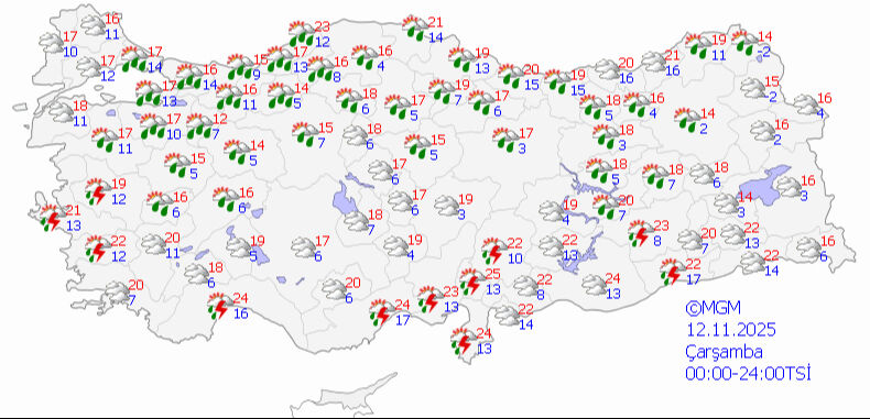 Meteoroloji’den kritik uyarı: Sıcaklıklar düşüyor, sağanak kapıda! Meteoroloji’den kritik uyarı: Sıcaklıklar düşüyor, sağanak kapıda! - 4. Resim