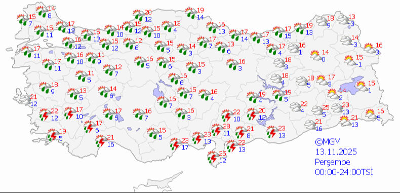 Meteoroloji’den kritik uyarı: Sıcaklıklar düşüyor, sağanak kapıda! Meteoroloji’den kritik uyarı: Sıcaklıklar düşüyor, sağanak kapıda! - 5. Resim