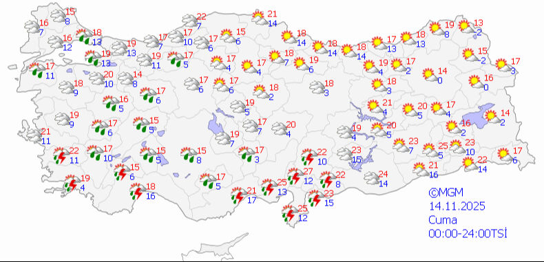 Meteoroloji’den kritik uyarı: Sıcaklıklar düşüyor, sağanak kapıda! Meteoroloji’den kritik uyarı: Sıcaklıklar düşüyor, sağanak kapıda! - 6. Resim