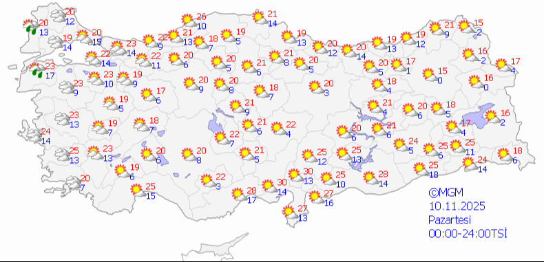 Meteoroloji’den kritik uyarı: Sıcaklıklar düşüyor, sağanak kapıda! Meteoroloji’den kritik uyarı: Sıcaklıklar düşüyor, sağanak kapıda! - 2. Resim