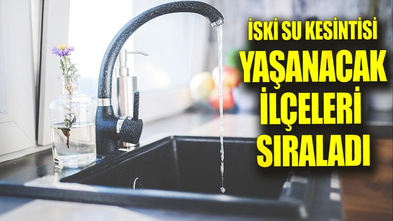 11 Kasım İSKİ su kesintisi sorgulama ekranı! Bugün İstanbul&#039;da sular ne zaman gelecek?