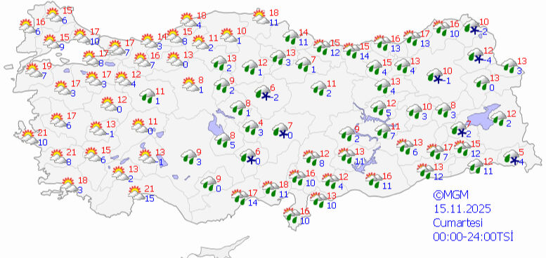 Sıcaklıklar düşüyor, yağış geliyor! İşte Meteoroloji'den il il son tahminler - 6. Resim
