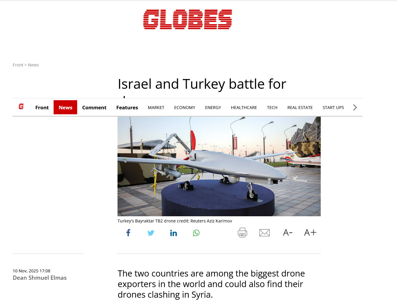 Tel Aviv itiraf etti: Türkiye artık dünya lideri! SİHA gücü karşısında duramayız - 1. Resim