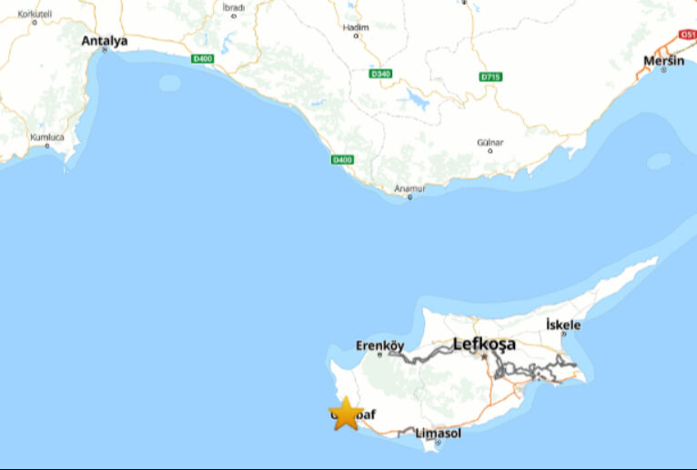 Akdeniz'de Antalya açıklarında peş peşe depremler! AFAD ilk verileri paylaştı - 1. Resim