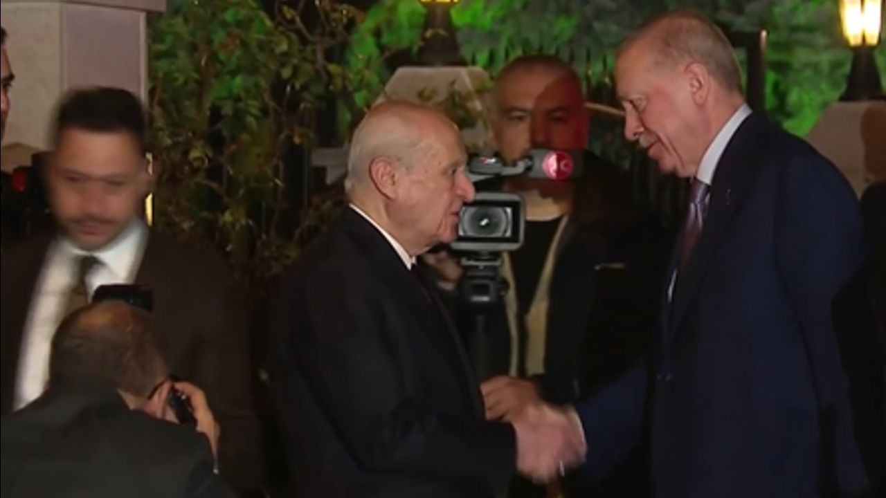 - Cumhurbaşkanı Erdoğan ile Bahçeli görüşmesi başladı