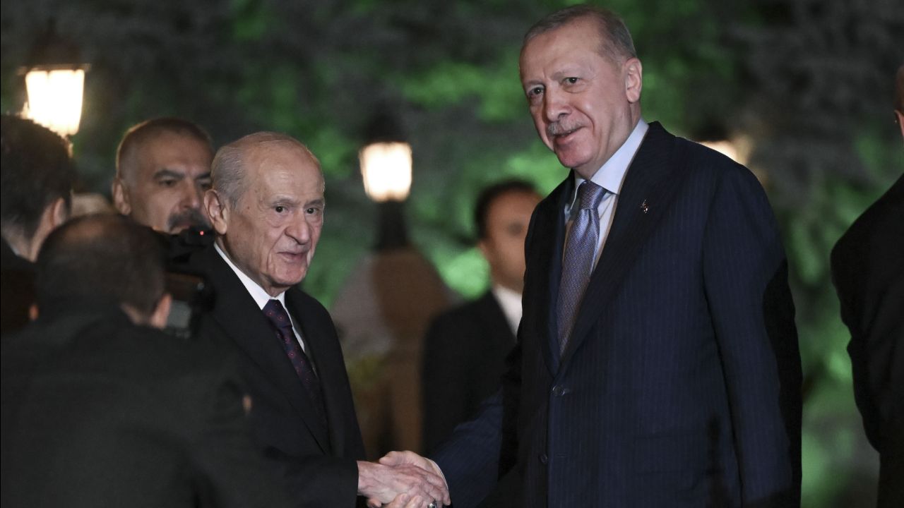  -Cumhurbaşkanı Erdoğan ile Bahçeli görüştü!