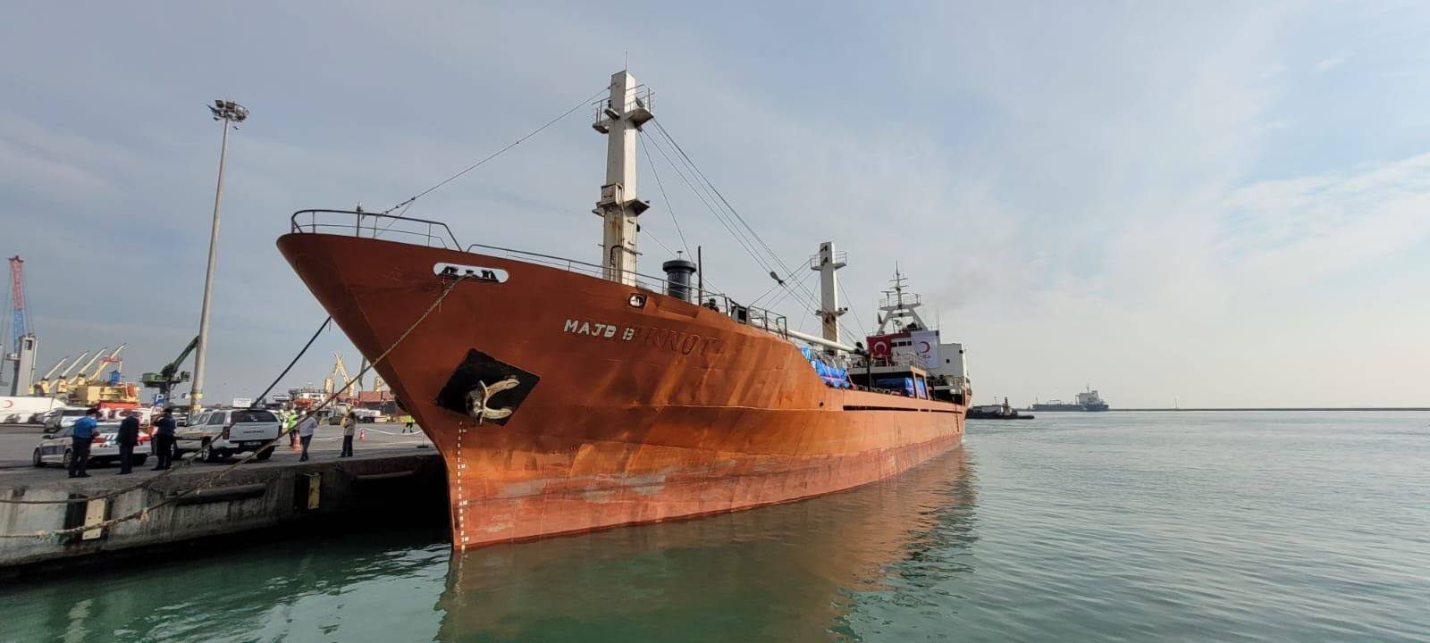 Kış yardımı için harekete geçildi! Türk Kızılay 18. İyilik Gemisi'ni Gazze'ye gönderdi - 1. Resim