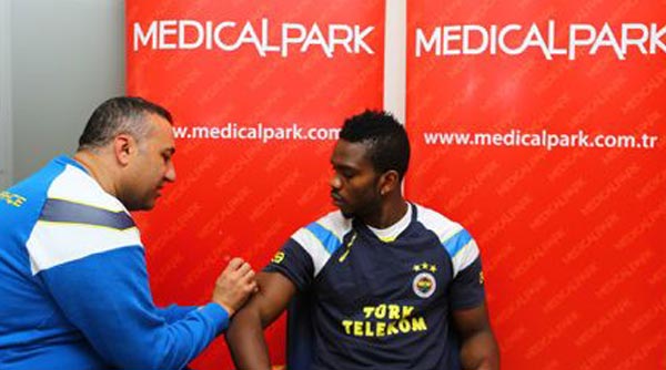 Fenerbahçeli futbolcular grip aşısı oldu Fenerbahçeli futbolcular grip aşısı oldu