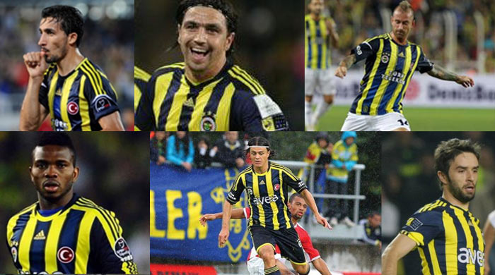 Fenerbahçe'de 6 futbolcu kadro dışı Fenerbahçe'de 6 futbolcu kadro dışı