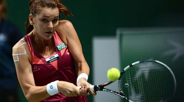 Radwanska çok rahat! Radwanska çok rahat!
